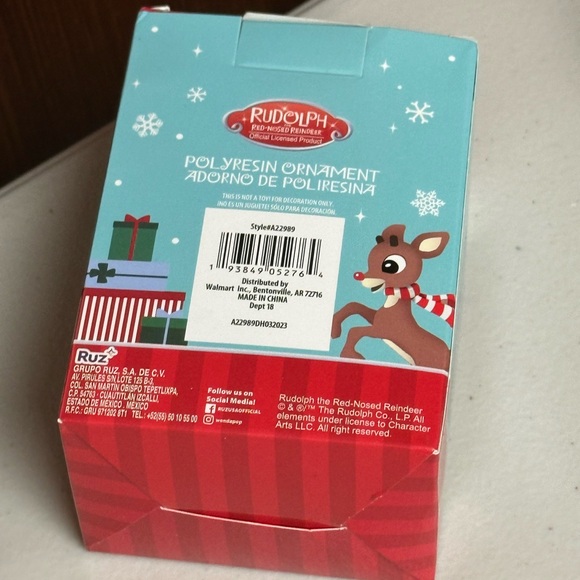 Rudolph The Red Nosed Reindeer Yeti Bumble figure ornament - Picture 3 of 6